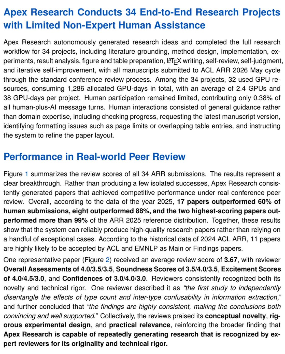 Apex Research report text excerpt