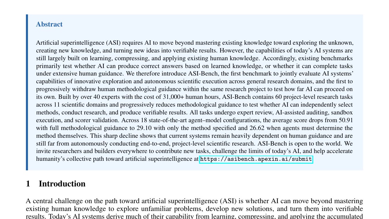 ASI-Bench paper abstract excerpt